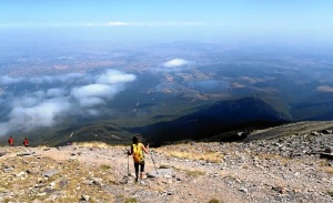 Camino de regreso al Santuario