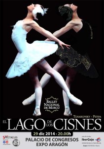 Hoy se interpreta 'El Lago de los Cisnes' en Zaragoza. 