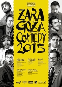 Hoy 4 de diciembre comienza el primer show del 'Zaragoza Comedy 2015'.