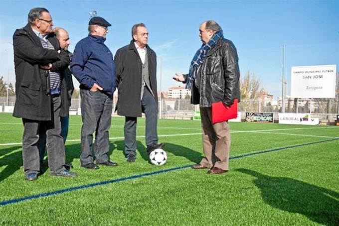 El Campo Municipal de Fútbol de San José tras la reforma.