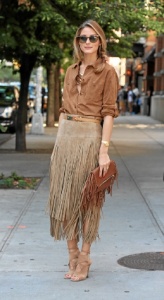 Look de Olivia Palermo en New York FashionWeek / Foto: Trendencias