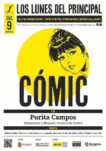 Purita Campos estará en el encuentro del martes 9 de diciembre en el Teatro Principal