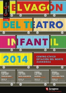 Este domingo finaliza el ciclo de funciones teatrales 'El Vagón del teatro infantil'