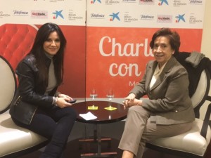 Victoria Prego entrevistada por Ángela Medrano.