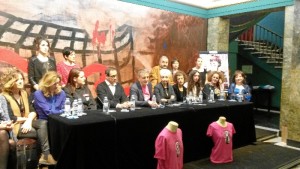 Rueda de prensa del teatro.