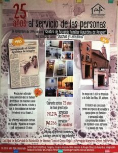 El servicio 'Duchas y Lavadoras' cumple 25 años.