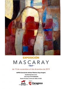 Exposición de Mascaray 'Fecit' en la Asociación de Artistas Plásticos Goya