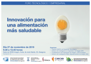 Imagen del Foro Innovación para una alimentación más saludable' que se celebra en Zaragoza