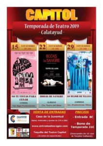 Programación del Teatro Capitol para este otoño.