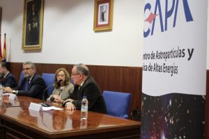 Inauguración del Centro de Astropartículas y Física de Altas Energías de la Universidad de Zaragoza.