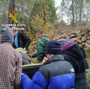 teruel guardia civil escalador tobillo roto