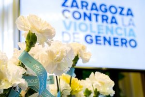 Zaragoza se suma el 25N a la condena de la violencia de género.