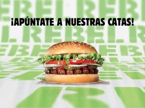 La alternativa vegetariana de Burger King se presenta en Zaragoza