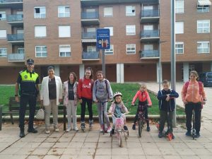 Calatayud gana un premio nacional por el proyecto Caminos Escolares Seguros