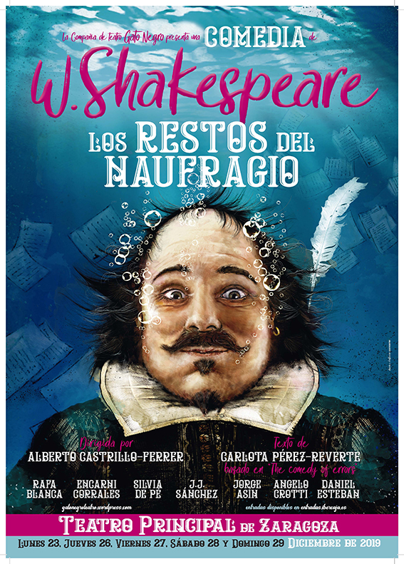 Los Restos del Naufragio, el humor de Shakespeare en el Teatro Principal