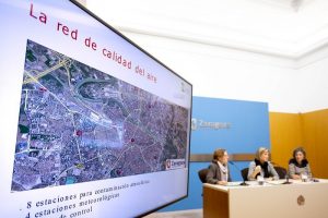 Presentación de los datos recabados por la Red de Calidad del Aire de Zaragoza.