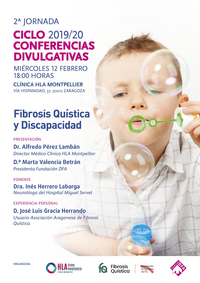 Zaragoza acoge una conferencia sobre fibrosis quística y discapacidad