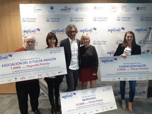 Asociación Ictus de Aragón gana el 2º premio de las becas 'Implícate Más'