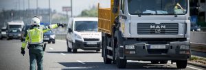 Campaña de vigilancia de camiones y autobuses en Zaragoza