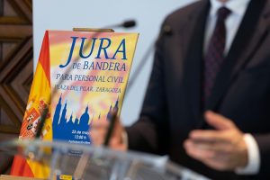 La Plaza del Pilar acogerá en mayo una gran Jura de Bandera civil