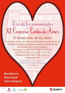 La Residencia Casa Amparo celebra el XI Concurso de cartas de amor