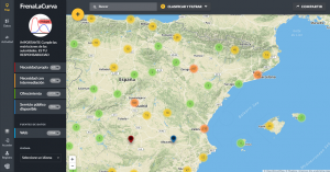 Mapa de geolocalización permite crear redes vecinales de ayuda