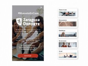 Zaragoza ofrece acceso a una app de entrenamiento personal
