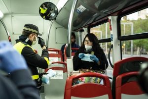 Zaragoza recibe 216.000 mascarillas para distribuir en los transportes públicos