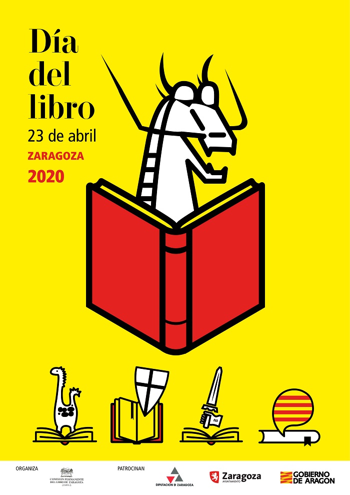 Zaragoza celebrará el Día del Libro con una intensa programación virtual