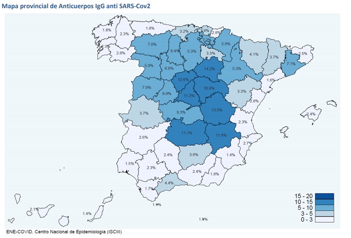 El 5,3% de los zaragozanos tiene anticuerpos frente al coronavirus