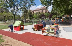 Pelea en el parque Bruil por un tema de drogas