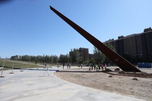 El pavimento de la plaza del reloj solar recreará una gran estrella cardinal