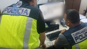 Un implicado de Zaragoza en un grupo que compartía 'stickers' de contenido pedófilo