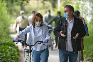 Nace en Zaragoza la Ciclorez, red de caminos saludables para el ciclismo