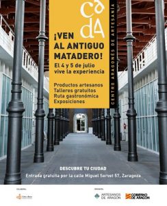 El Antiguo Matadero de Zaragoza albergará la novedosa Feria de Artesanos