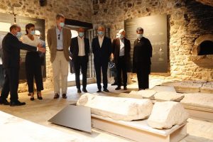 Los Reyes promocionan el turismo en Aragón durante su visita a Huesca