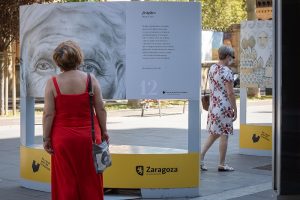 La Gran Vía de Zaragoza muestra el sentir de autores y artistas durante el confinamiento