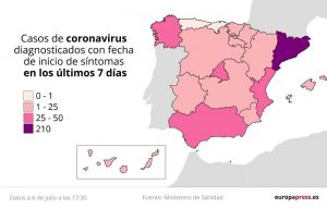 Aragón mantiene a raya sus dos brotes de covid-19