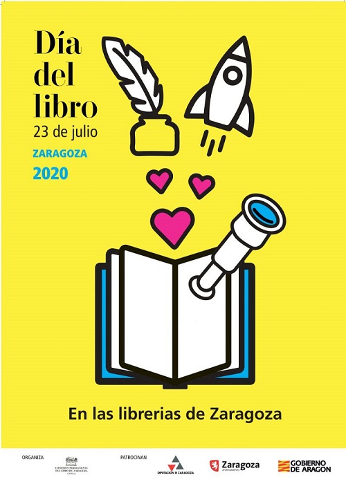 Las librerías de Zaragoza celebran un veraniego Día del Libro