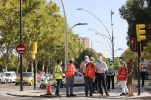 Mejoran la iluminación de la calle Condes de Aragón y su entorno