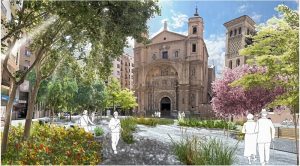 La renovada Plaza de Santa Engracia rendirá homenaje a las víctimas del COVID