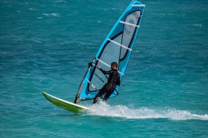 windsurfing