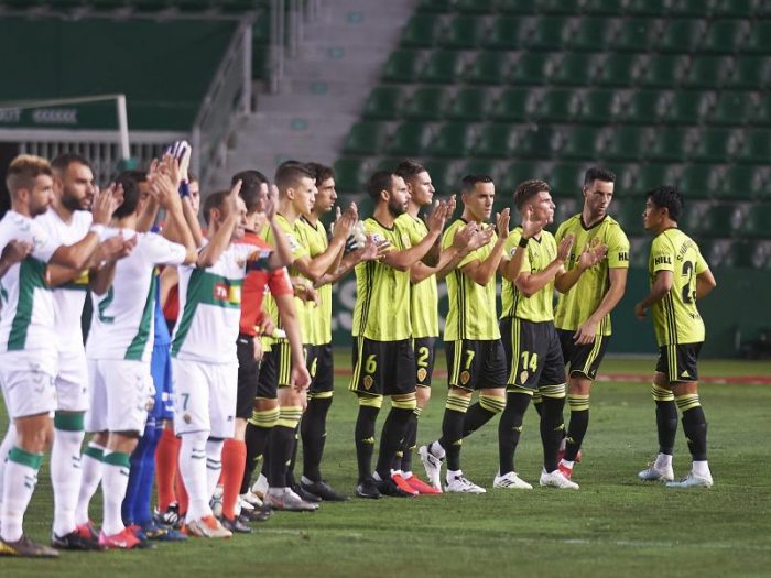 El Real Zaragoza empata a cero contra el Elche Club de Fútbol