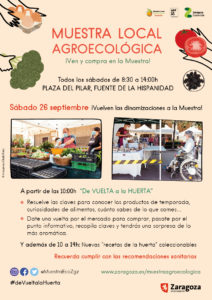 Regresa la Muestra Agroecológica de Zaragoza