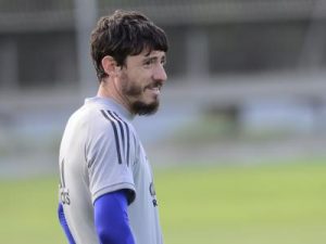 Cristian Álvarez, muy contento tras renovar con el Real Zaragoza