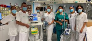 El Hospital Royo Villanova equipado con sistemas de soporte respiratorio no invasivo