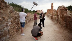 Belchite se convierte en plató de cine gracias a su certamen de cortos