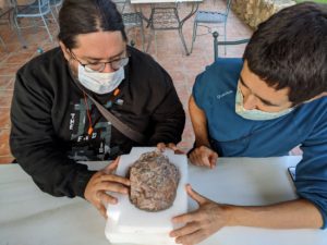 Los paleontólogos del grupo Aragosaurus-IUCA de la Universidad de Zaragoza y de la Universidade Nova de Lisboa concluyen con éxito la primera campaña de la excavación en el Pirineo aragonés.