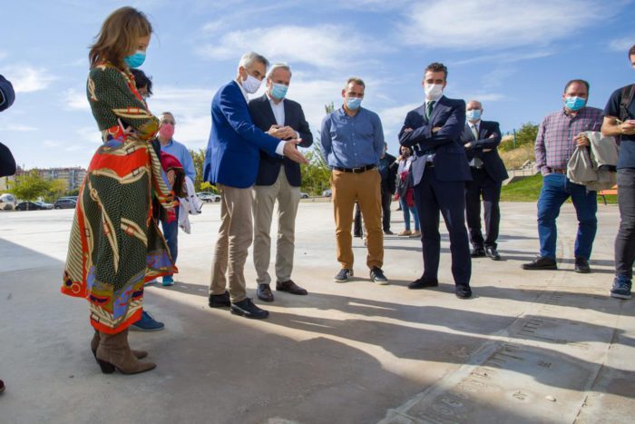 Completa la pavimentación del Parque de Oriente de Zaragoza