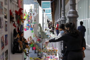 Éxito de visitantes en la I Muestra de Artesanía de Otoño